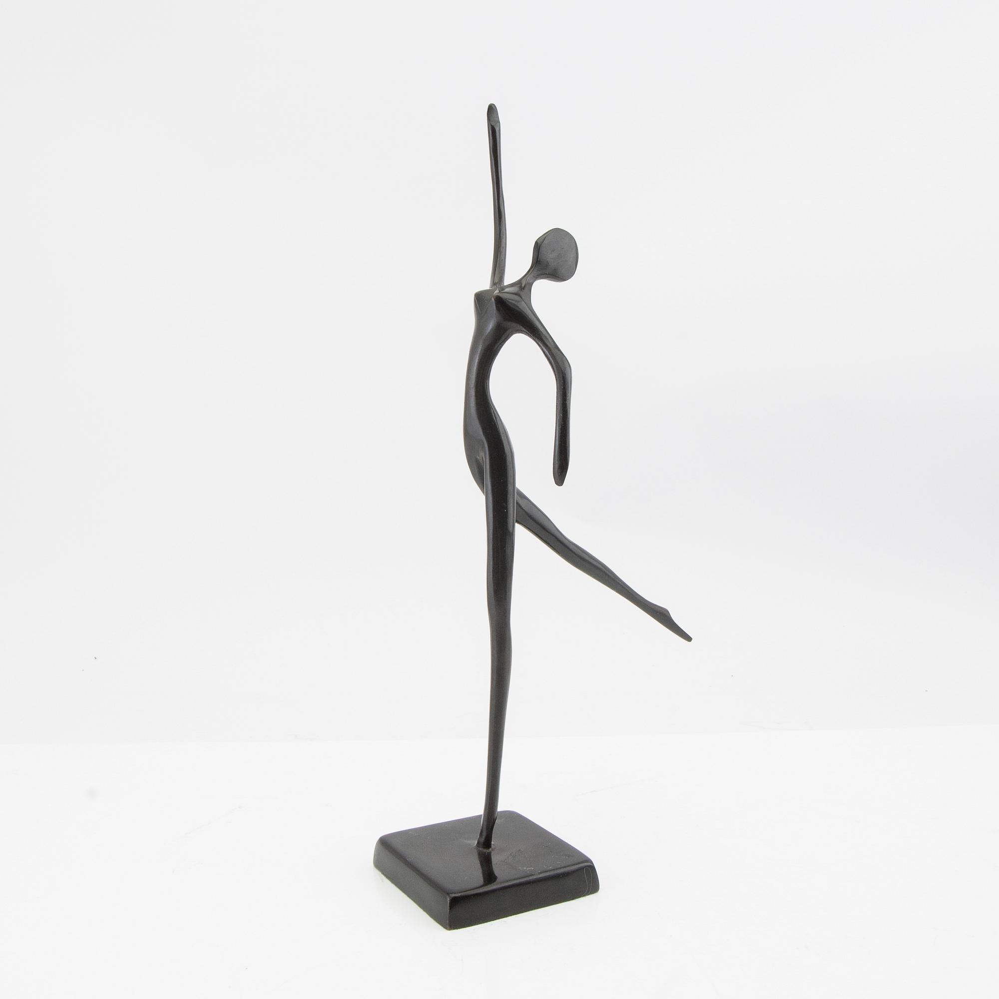 Bodrul Khalique och Louise Hederström skulpturer 4 st för IKEA 2000-2004 patinerad brons.