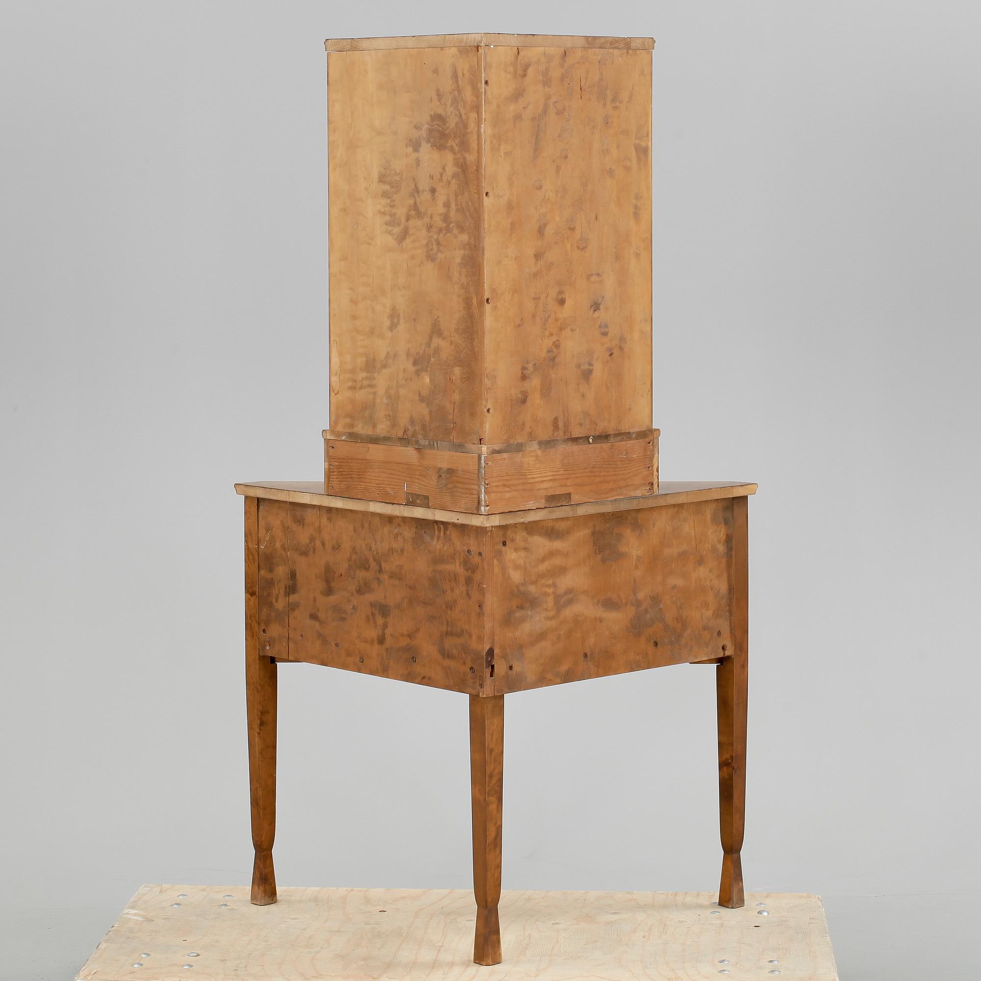 HÖRNSKÅP, art déco, 1930-tal.