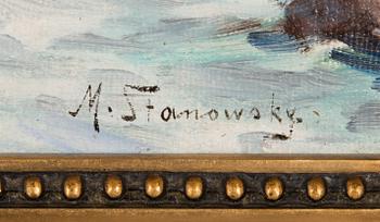 Mikael Stanowsky, oil on canvas, signed.