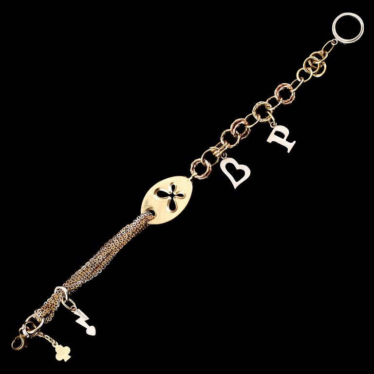 ARMBAND, 18 k guld, Piaget. Vikt 19 g.