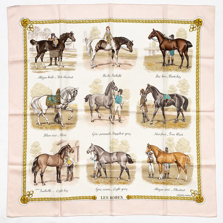 Hermès, scarf, "Les Robes".