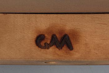 Karmstolar, ett par. Carl Malmsten.
"Jonas Love", 1900-tal.