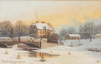 Fredrik Isberg, "Gamla Djurgårdsbron".