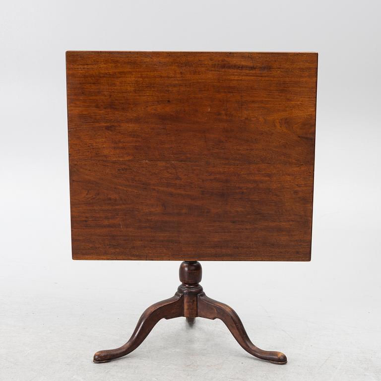A folding table, first half of the 19th century.
