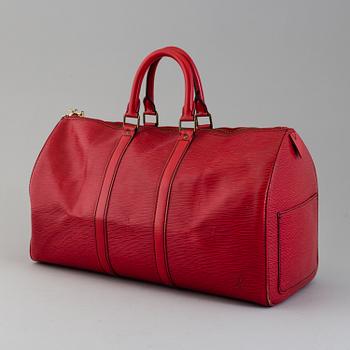 LOUIS VUITTON, "Keepall", väska.