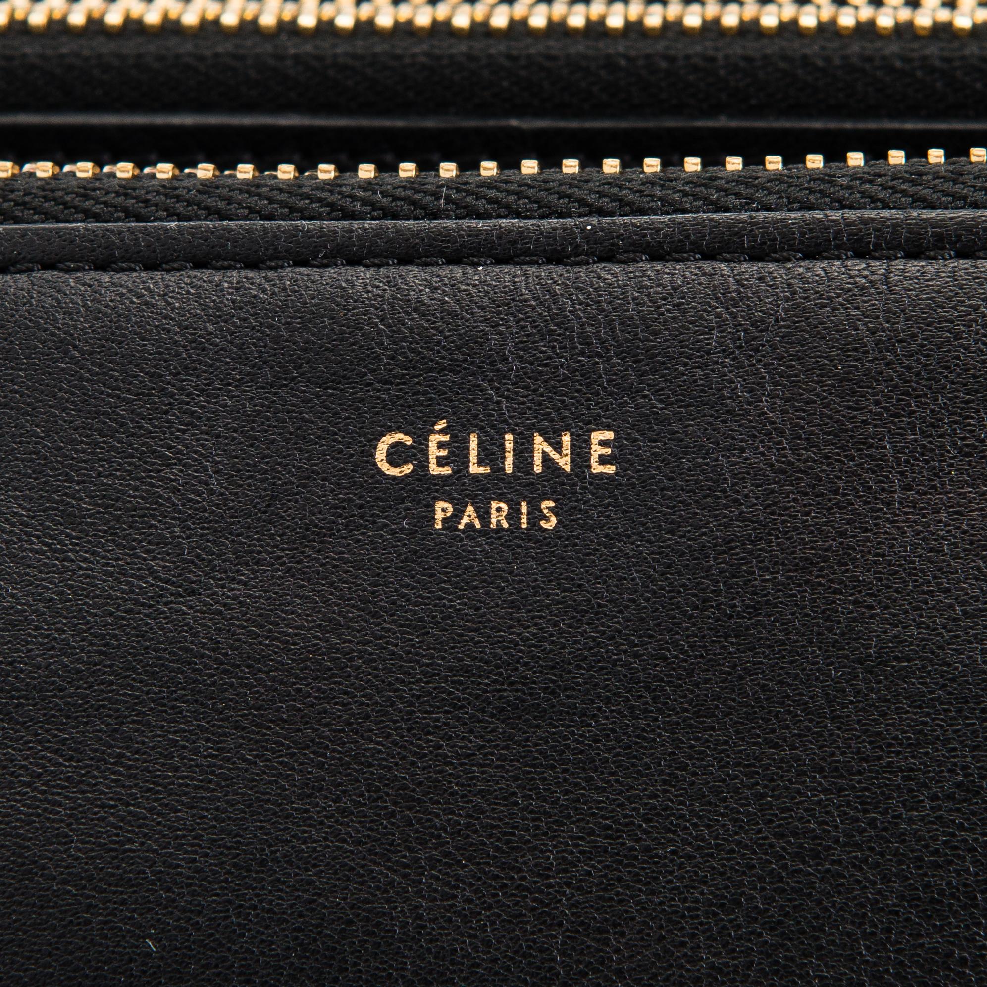 Céline, A black 'Trio' Bag.