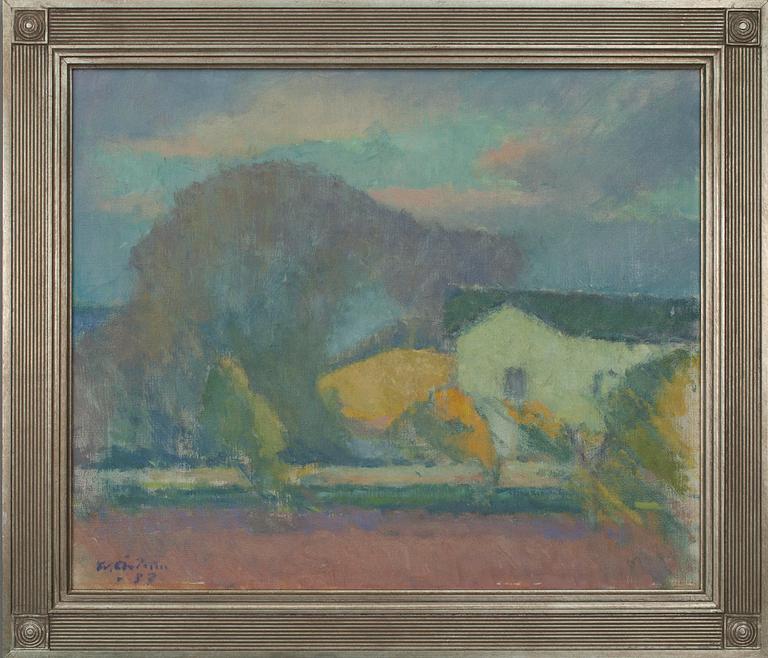 WERNER ÅSTRÖM, olja på duk, sign. och dat. -57.