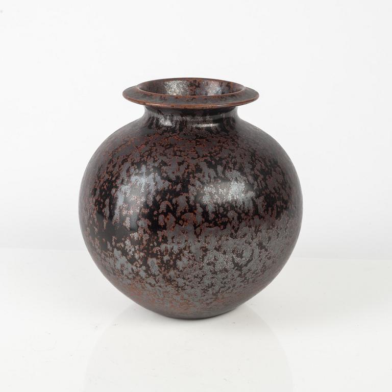 Sven Wejsfelt, a unique stoneware vase, Gustavsbergs Studio, Sweden, 1988.