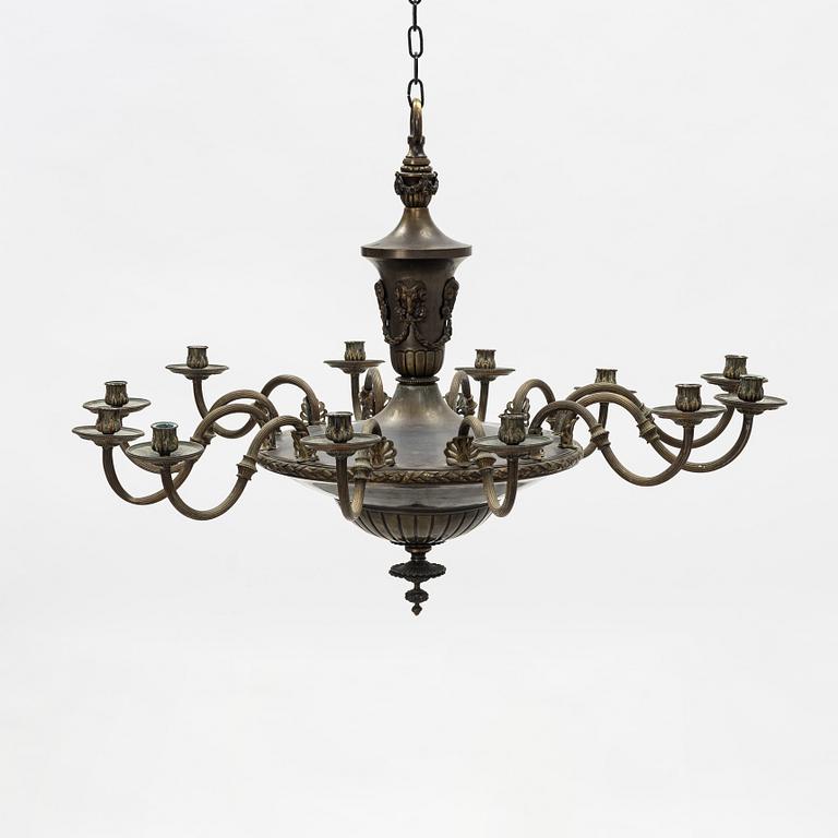 An Empire style ceiling, light, early 20th Century.