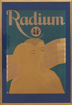REKLAMAFFISCH, "Radium", HS, 1920-TAL.