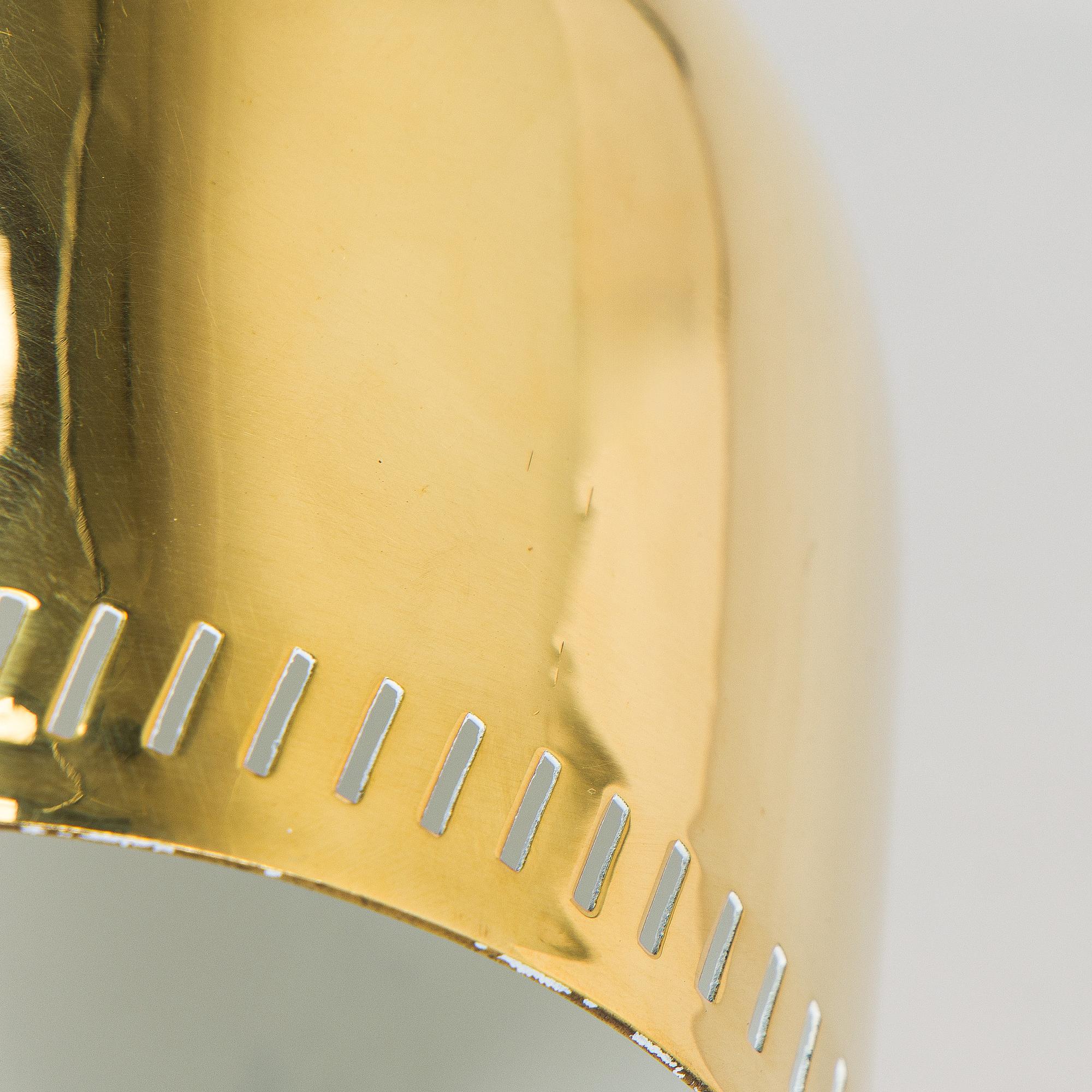 Paavo Tynell, a pair of mid 20th century ceiling lights, model 1699, for Taito / Idman.