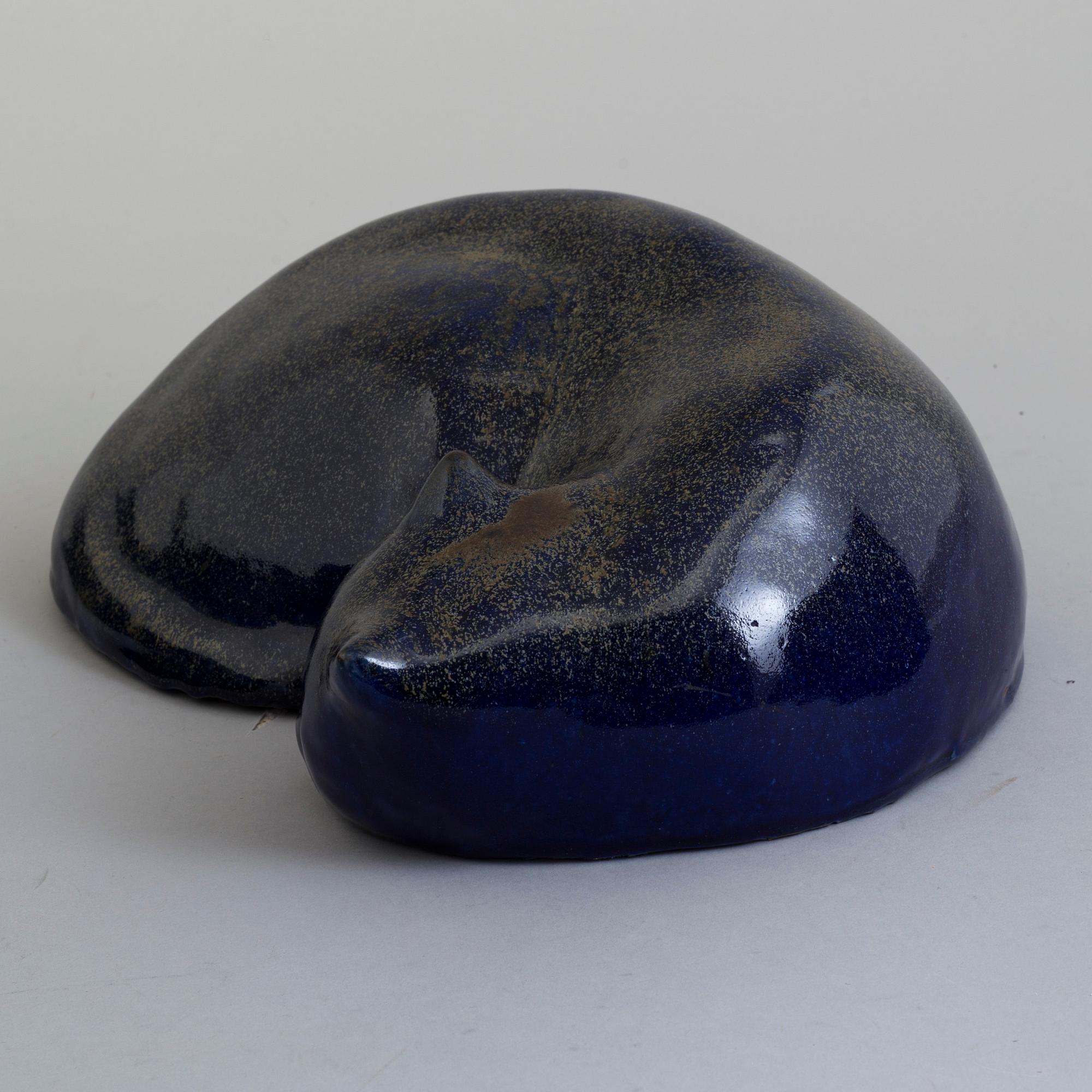 ULLA KRAITZ, Skulptur, stengods, signerad och daterad 1984.