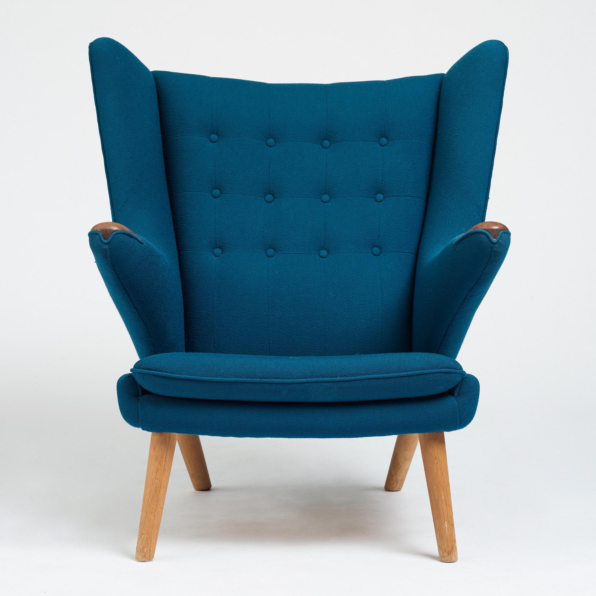 Hans J. Wegner, a "Papa bear" easy chair, AP-stolen, Denmark.