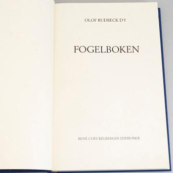 Olof Rudbeck the younger, a portfolio and two books, 1985. Numbered 574/1499. 14 litographs in color are included.