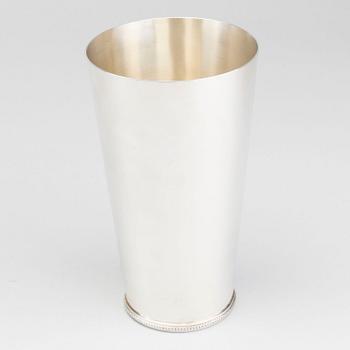 WIWEN NILSSON, bägare, silver, Lund 1960,