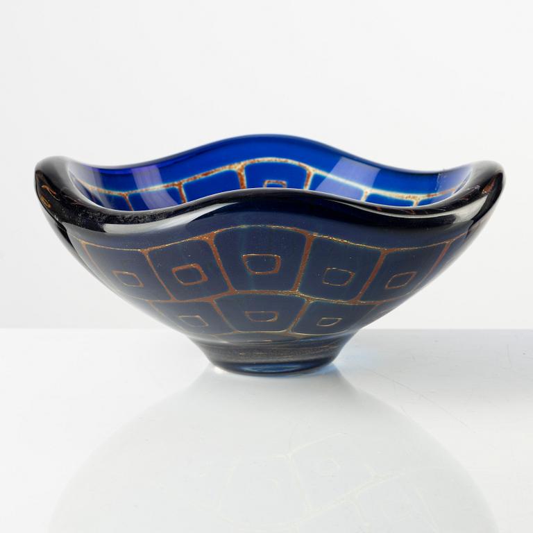 Sven Palmqvist, bowl, "Ravenna", Orrefors.