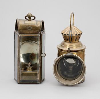 LYKTOR, 2st. mässing, 1900-talets början.