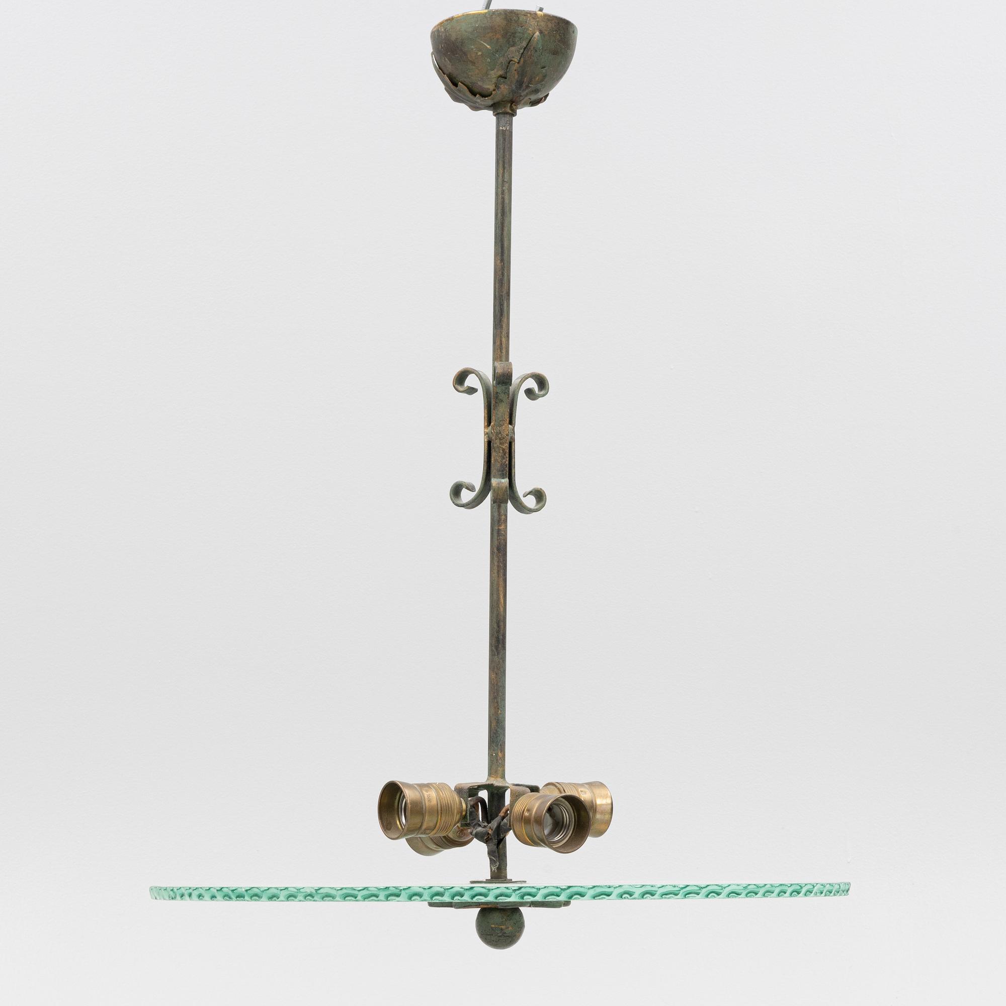 A Swedish Grace, ceiling lamp, 1920's.