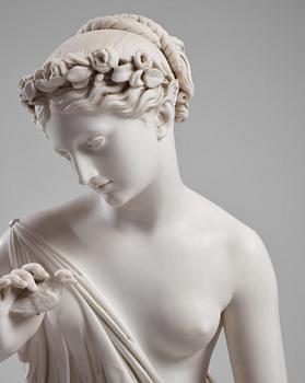 Rudolf (Ridolfo) Schadow, The Girl with Doves.