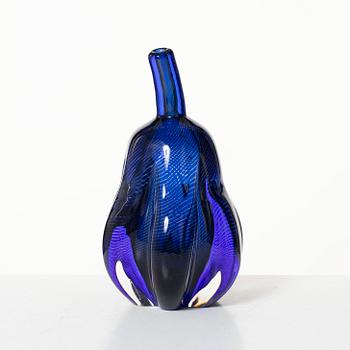 Edward Hald, vas/ skulptur, glas, slipgraal, Orrefors 1977.