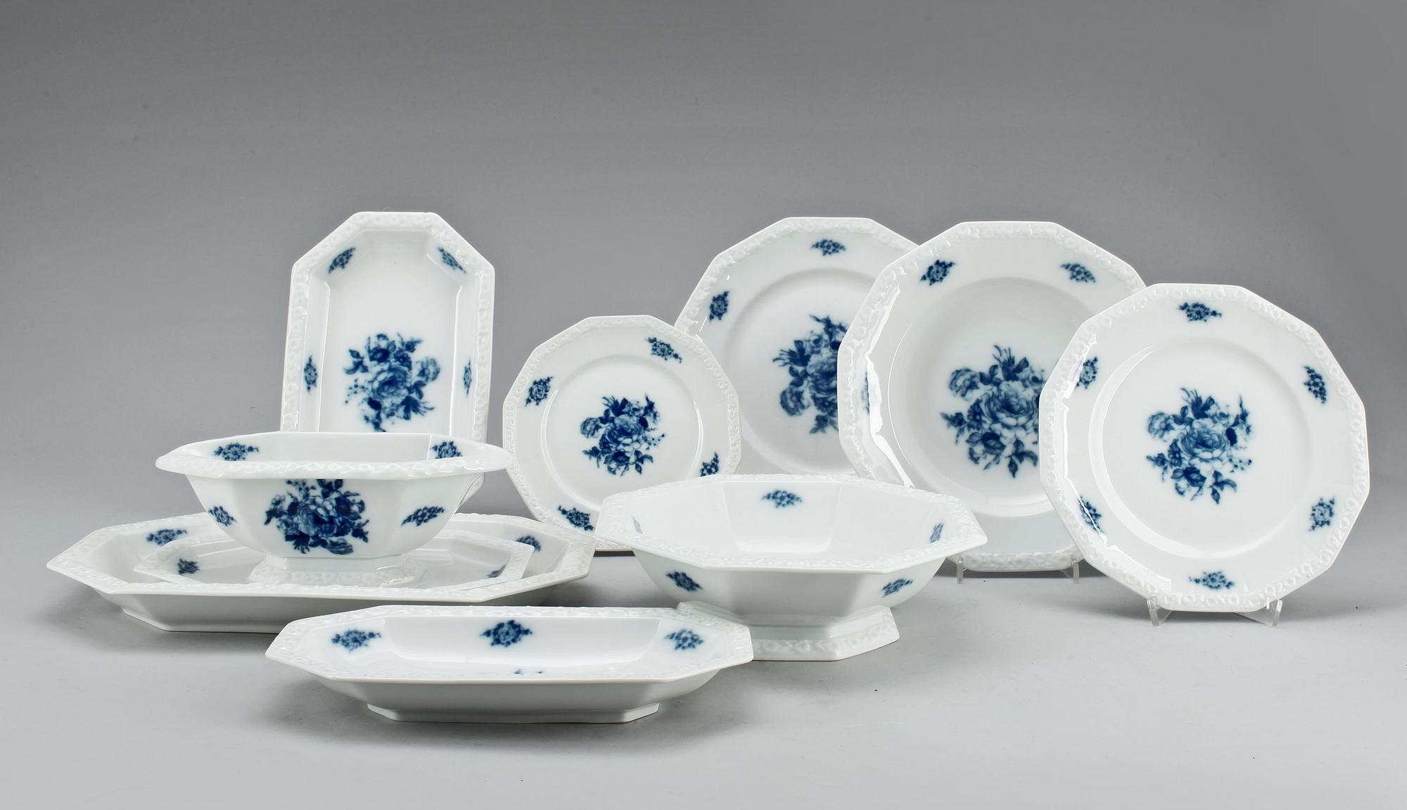 SERVISDELAR, 51 st, porslin, "Maria", Rosenthal, 1900-tal.