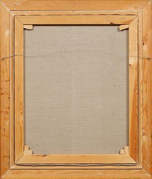 EDIT GERT, olja på duk, signerad.