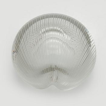 Tapio Wirkkala, a model 3327 glass bowl, signed Tapio Wirkkala Iittala -57.