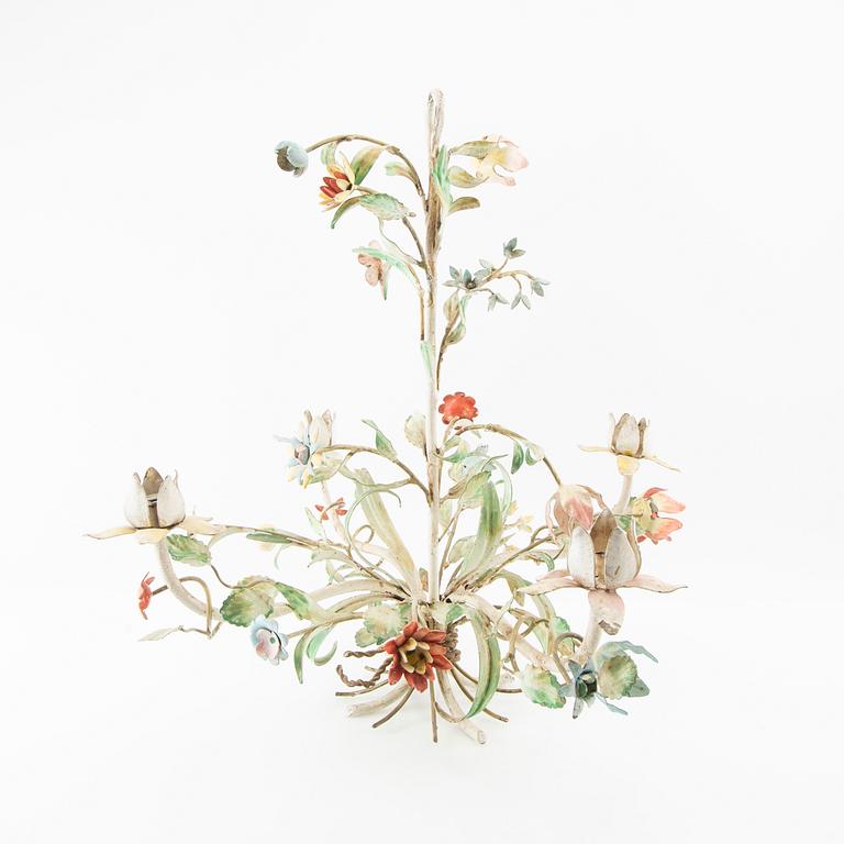 Chandelier, mid-20th century.