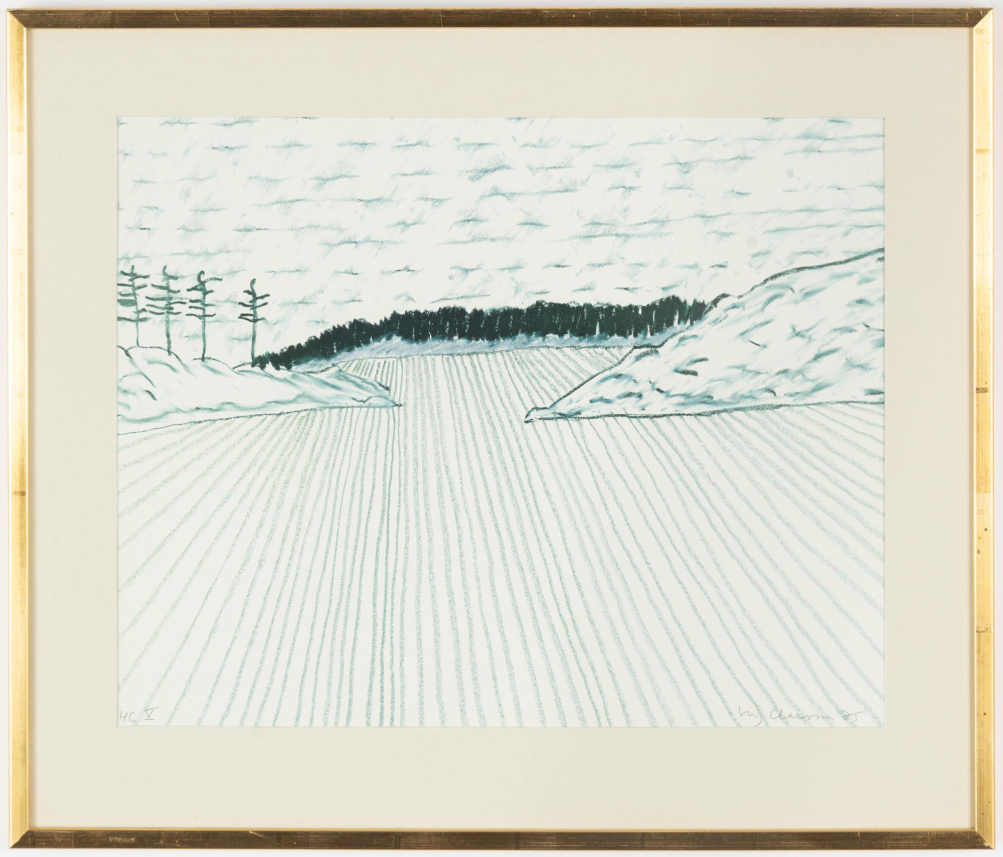 Slas (Stig Claesson), View over Farmland.