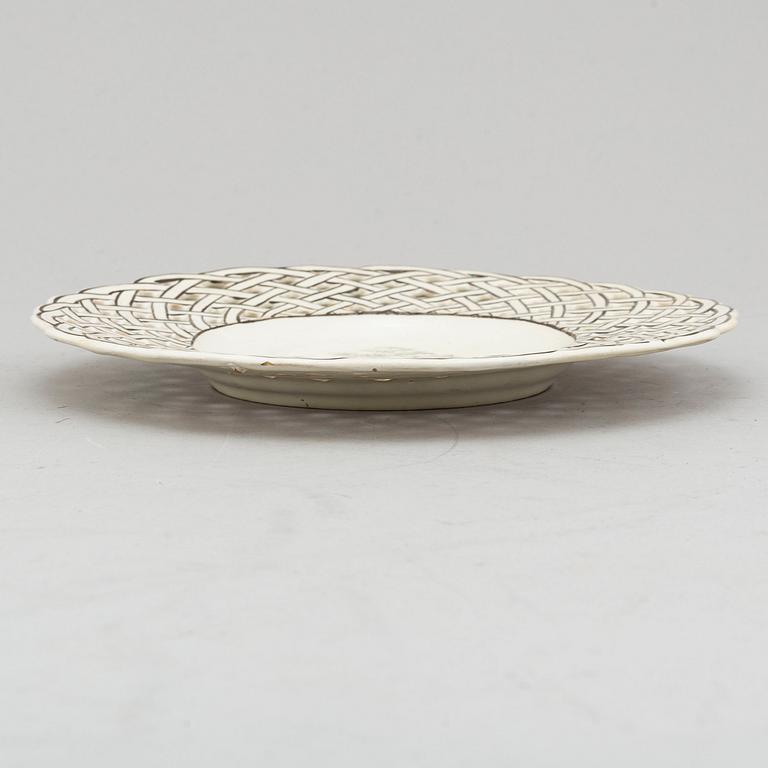 A Marieberg faience dish, 1768.