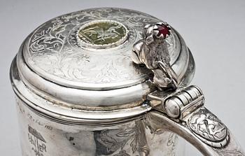STOP, silver, okänd mästare, Norge. 1700-tal. Ca 1095 g.