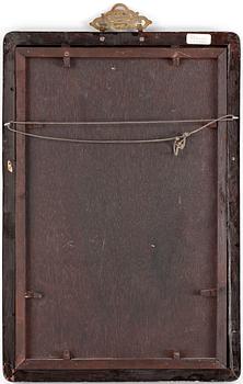 GLASMÅLNING, Kina, 1900-tal.