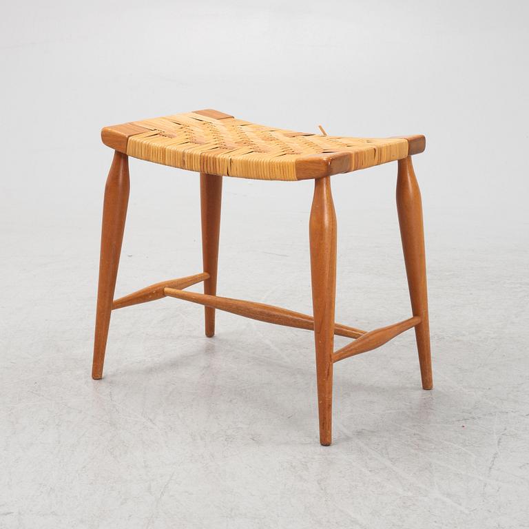 Josef Frank, a model '967' stool for Firma Svenskt Tenn, mid 20th century.