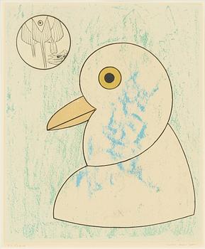 Max Ernst, From "Oiseaux en Peril".