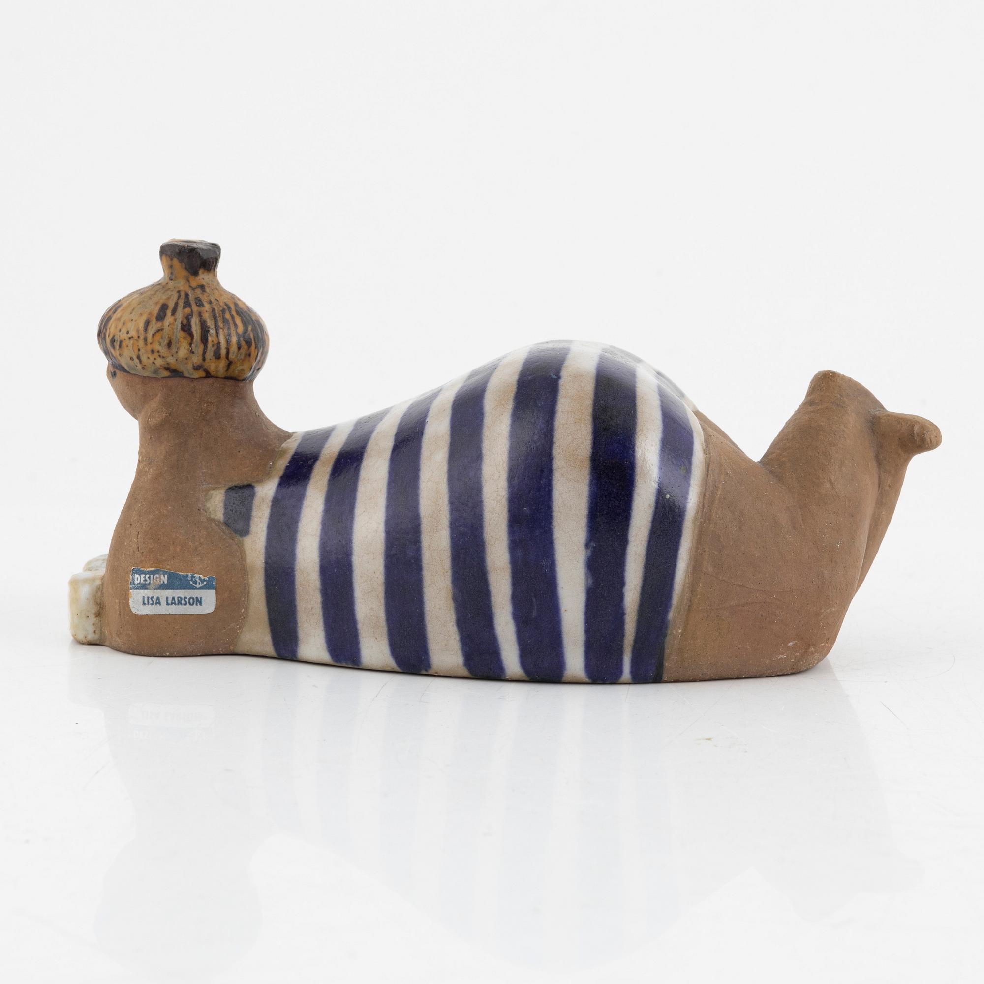 Lisa Larson, a 'Beata' figurine from the 'ABC-flickor' series, Gustavsberg.