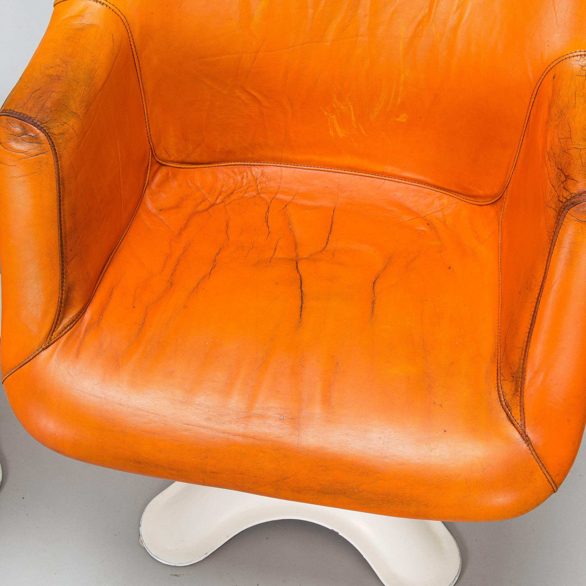 Yrjö Kukkapuro, A 1970's seven-piece furniture suite for Haimi, Finland.