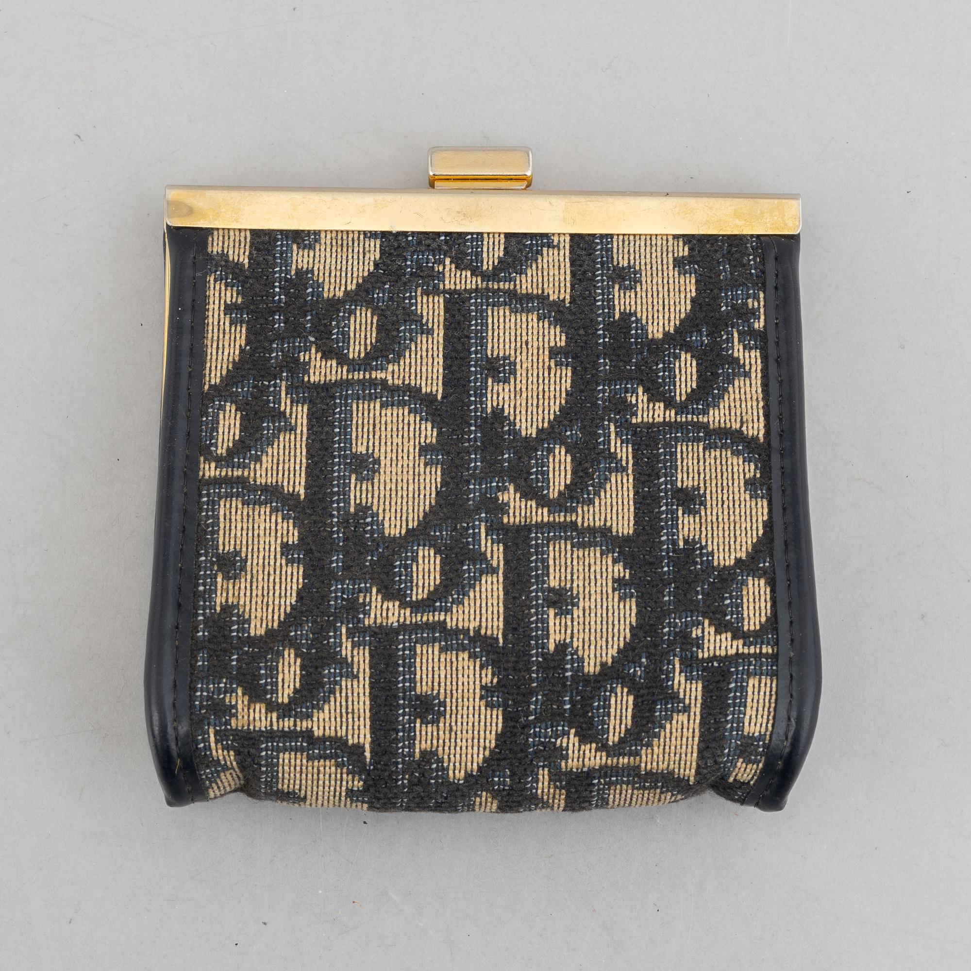 Christian Dior, Dior, bag/clutch and coin purse, vintage.