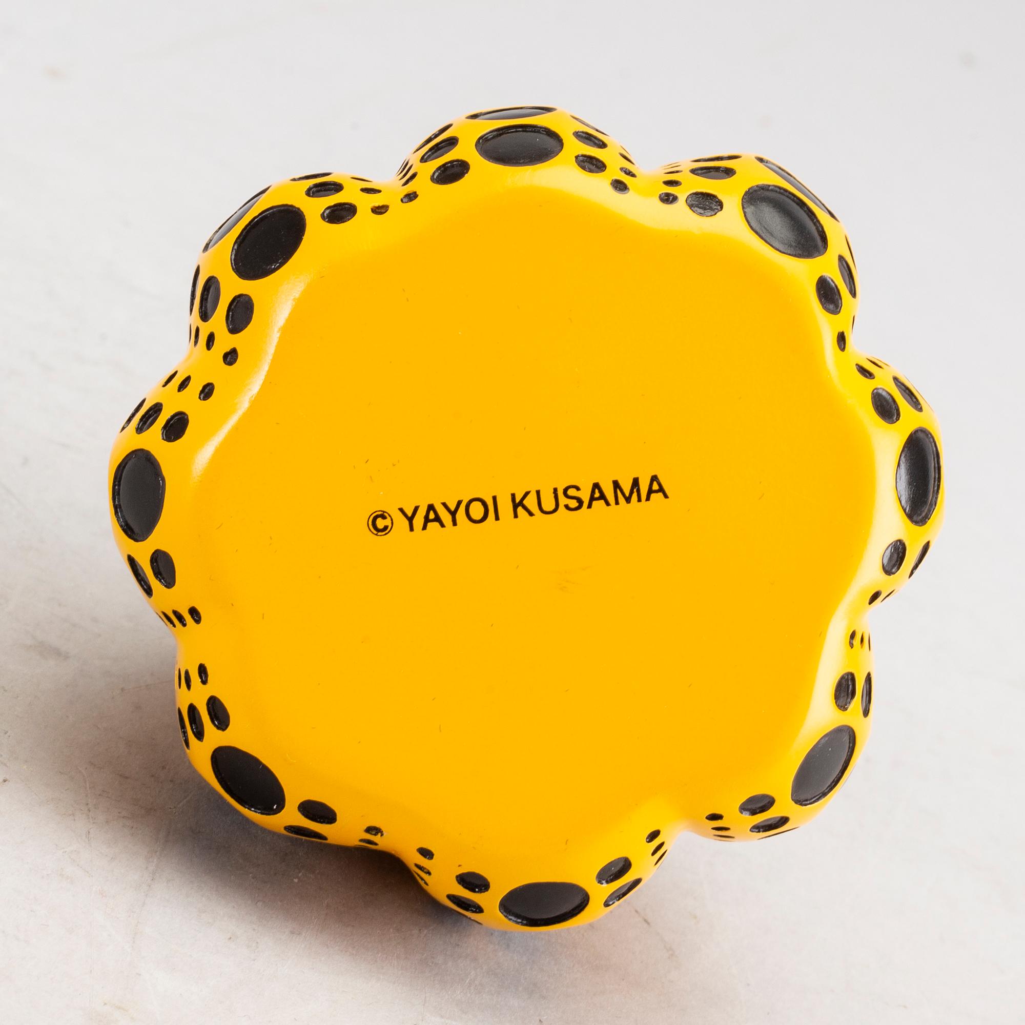 YAYOI KUSAMA, efter, objekt/multipel, "Pumpkin", utgiven av Benesse Holdings Inc., Naoshima, Japan, 2013. Stämplad.