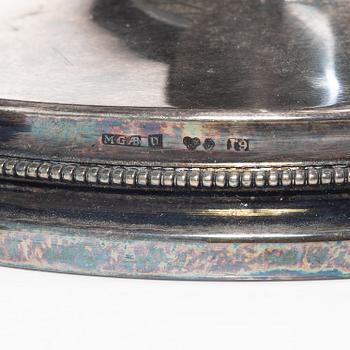 A pair of silver candlesticks, MGAB, Uppsala, Sweden, 1959.
