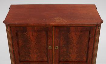 A Gustavian Style Cabinet, circa 1900.