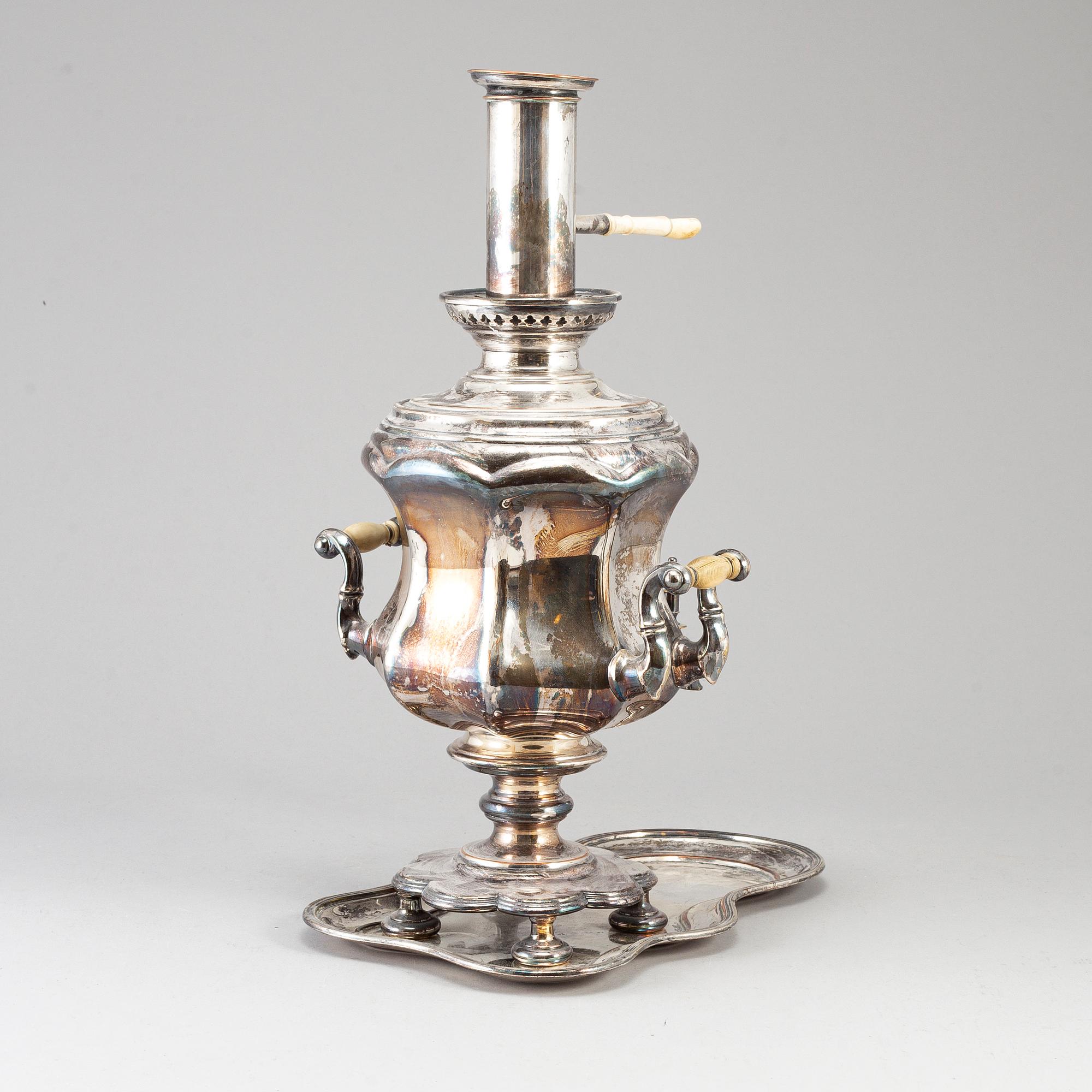 A samovar, late 19th century.