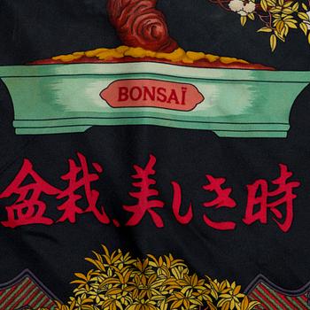 Hermès, scarf, "Les Beaux Jours de Bonsai".