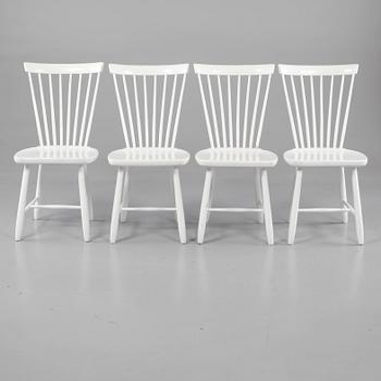 STOLAR, 4 st, "Lilla Åland", Carl Malmsten, 1900-talets andra hälft.