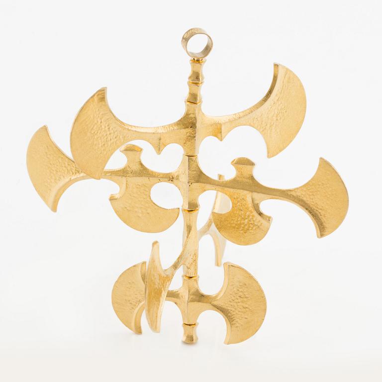 Tapio Wirkkala, a pendant, "Viking pendant", 18K gold.