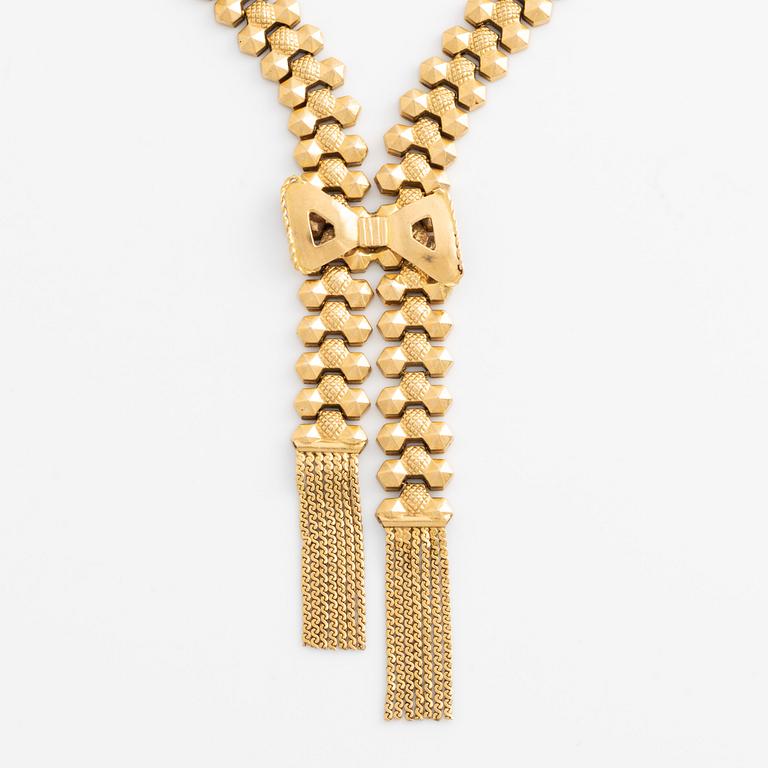 Italian Necklace, 18K Gold.