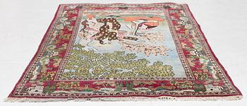 Matta, Keshan, Figural, 200 x 125 cm.