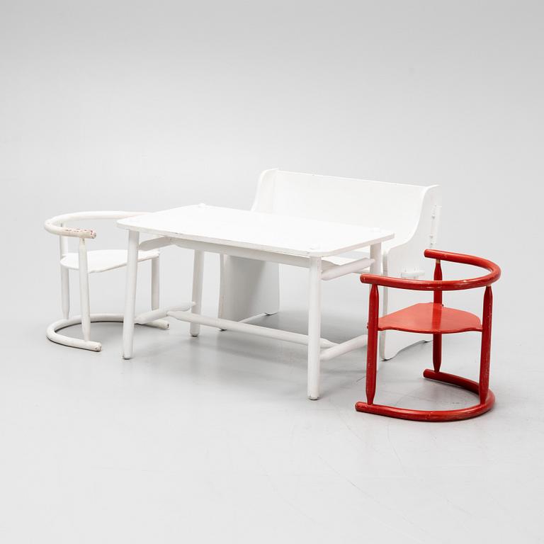 Karin Mobring, a three-piece children's furniture suite, 'Anna', IKEA.