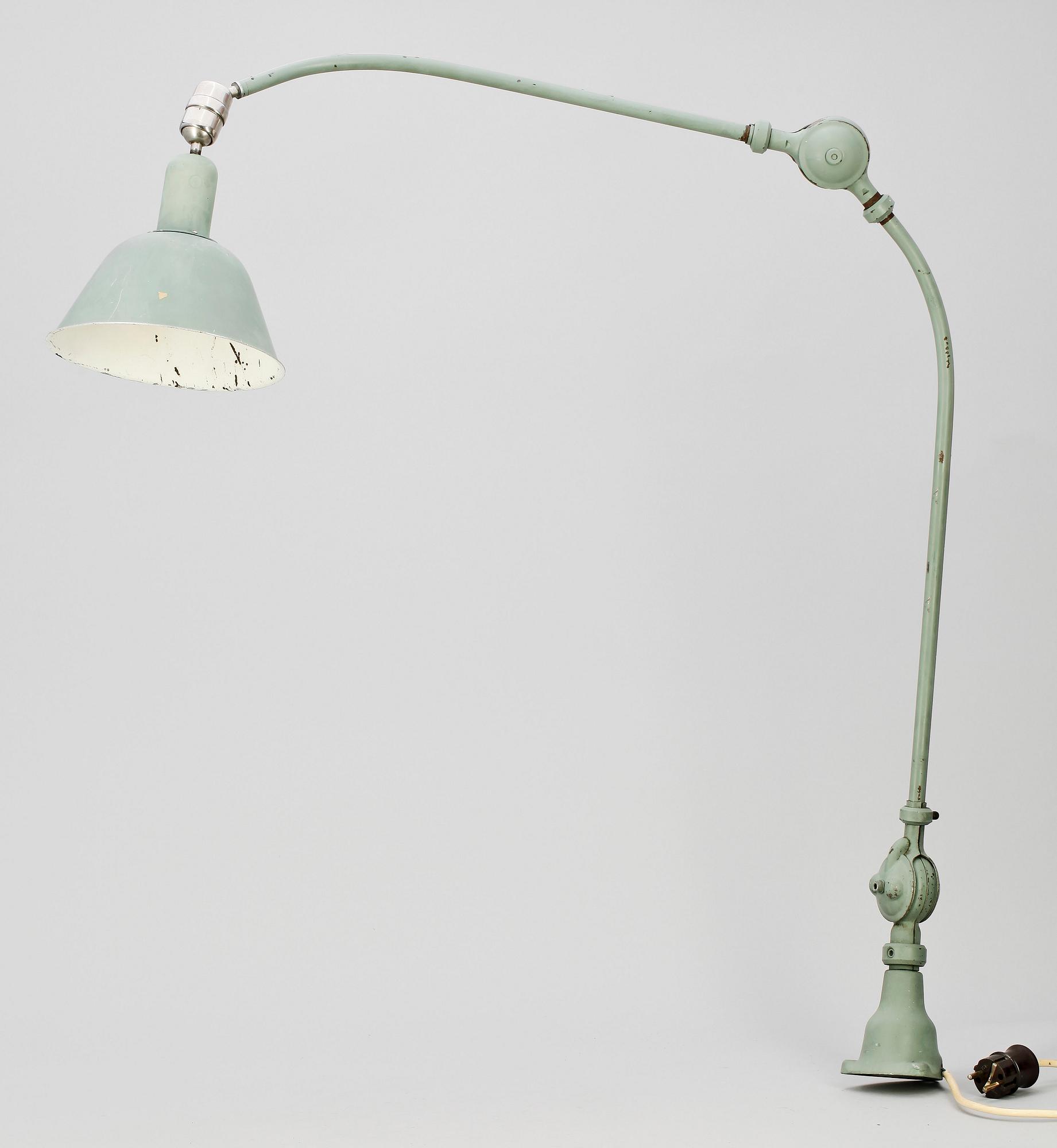 INDUSTRILAMPA, "Triplex", Johan Petter Johansson, 1940/50-tal, Asea.