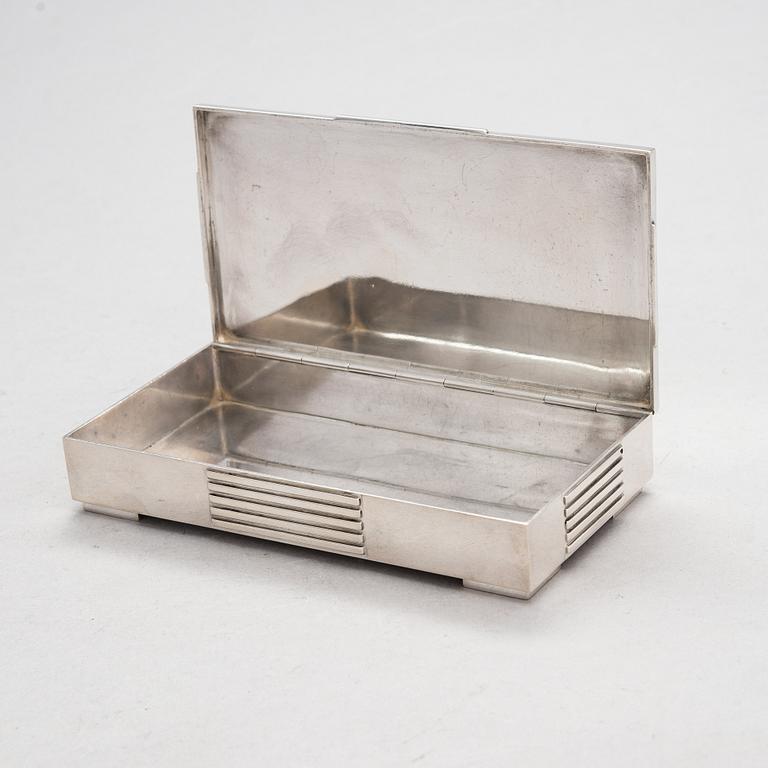 Jorgen Jensen, skrin, sterling silver, Georg Jensen, Köpenhamn 1945-62. Design nr 857.