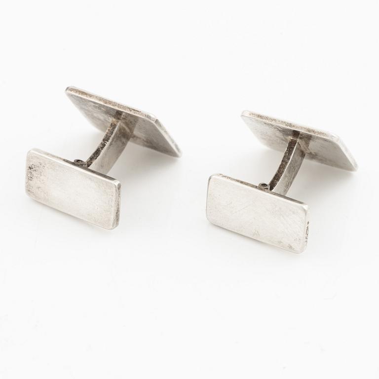 Anders Högberg, Cufflinks, silver.